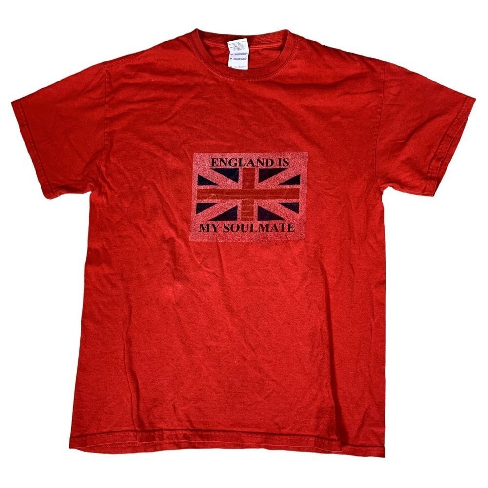 England is My Soulmate UK T-Shirt‎ Size Medium